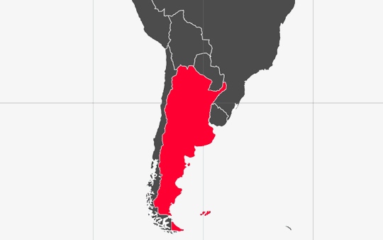 Mapa Oficinas en el mundo